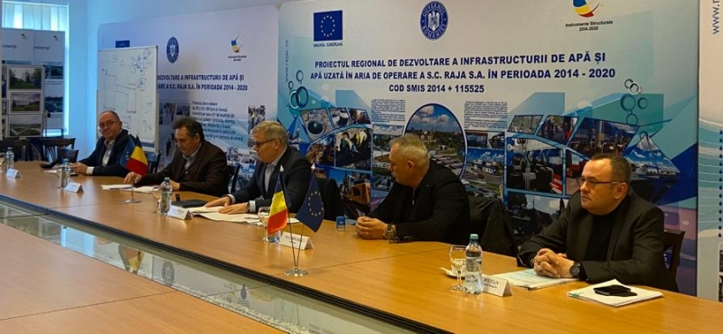 Zeci de milioane de euro investiți în sistemele de alimentare cu apă 
și canalizare din municipiul Mangalia