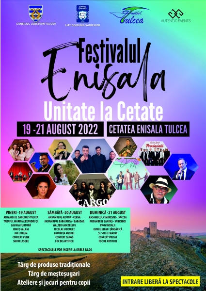 Veniți la Enisala, la Festivalul *Unitate la Cetate*!
