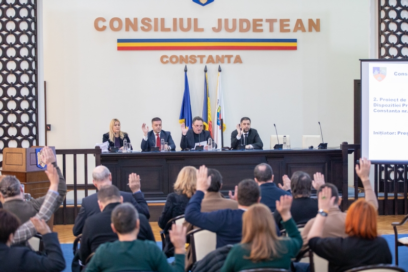 Consiliul Judeţean Constanţa este convocat în şedinţă ordinară pentru data de 28.02.2023, ora 13,00