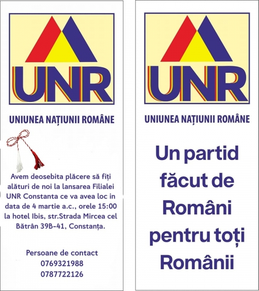 Uniunea Națiunii Române l-a desemnat pe deputatul Viorel Focșa în funcția de secretar al partidului