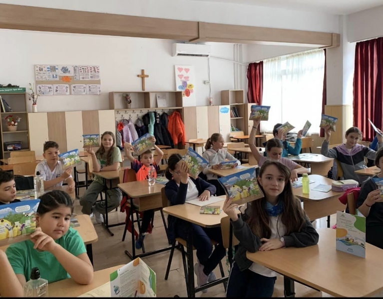 Polaris M Holding continuă Lecția de ecologizare la Școala nr. 39 din Constanța 