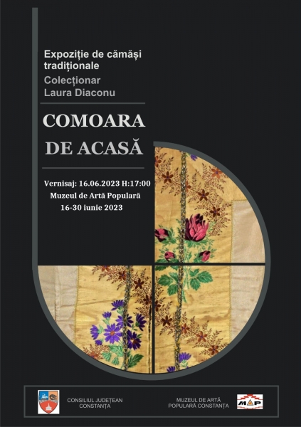 Expoziția „Comoara de acasă”: Descoperirea  frumuseții în cămășile tradiționale ale Laurei Diaconu