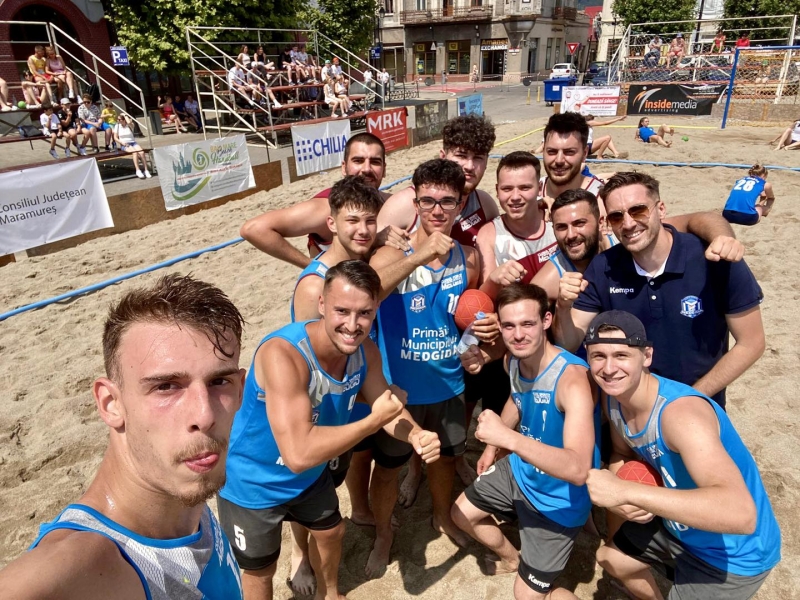 CS Medgidia se califică în finala Cupei României la beach handball, după un meci spectaculos în semifinale