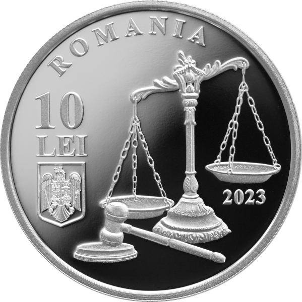 Banca Naţională a României lansează în circuitul numismatic o monedă din argint cu tema 70 de ani de la înființarea Curții de Arbitraj Comercial Internațional