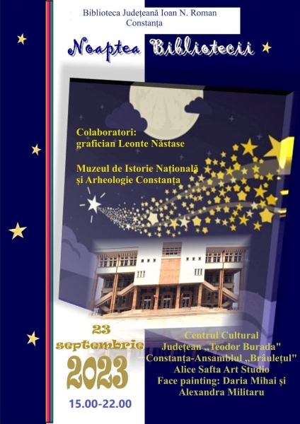 Explorează magia cărților: Noaptea Bibliotecii la Biblioteca Județeană Constanța