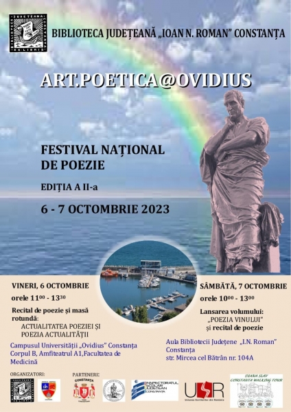 Festivalul Național de Poezie ART.POETICA@OVIDIUS, ediția a II-a