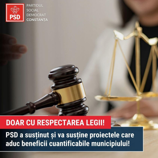 PSD cere convocarea ședinței extraordinare a Consiliului Local Municipal Constanța