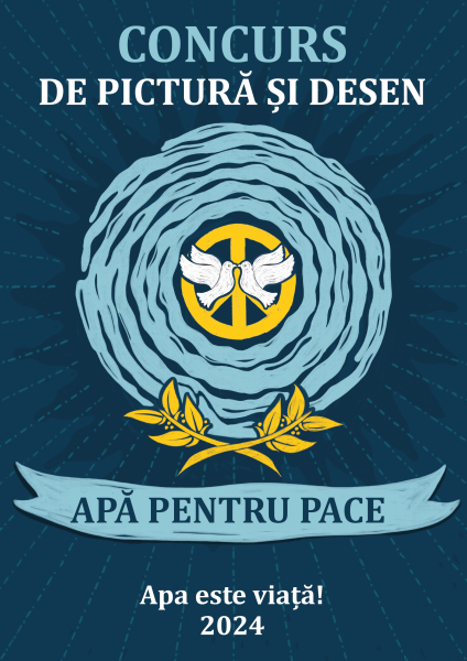 Concursul de pictură și desen „Apa este viață!” – 2024: 
Înscrierile continuă