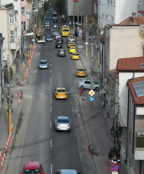 Trafic restricționat pe strada Mihai Viteazu, tronsonul cuprins între bulevardul Ferdinand și strada Constantin Brătescu, pentru lucrări de asfaltare