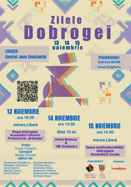 Dobrogea sărbătorită la Constanța: trei zile de muzică, dans și tradiție!