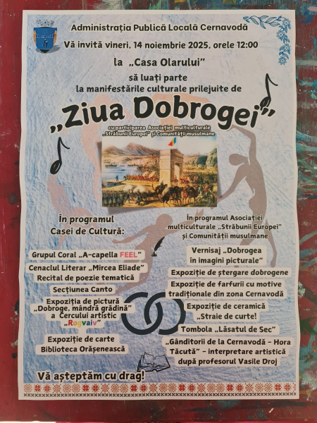 Cernavodă sărbătorește Ziua Dobrogei – O punte între tradiții și multiculturalitate!