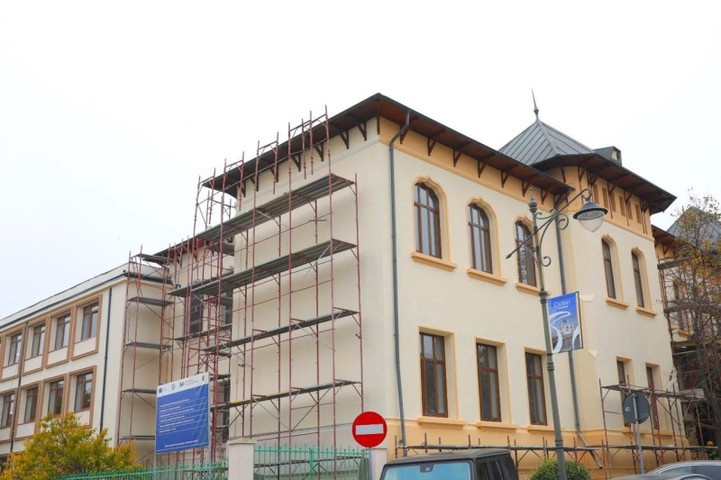 Modernizarea Colegiului Național „Mihai Eminescu” Constanța se apropie de final! 