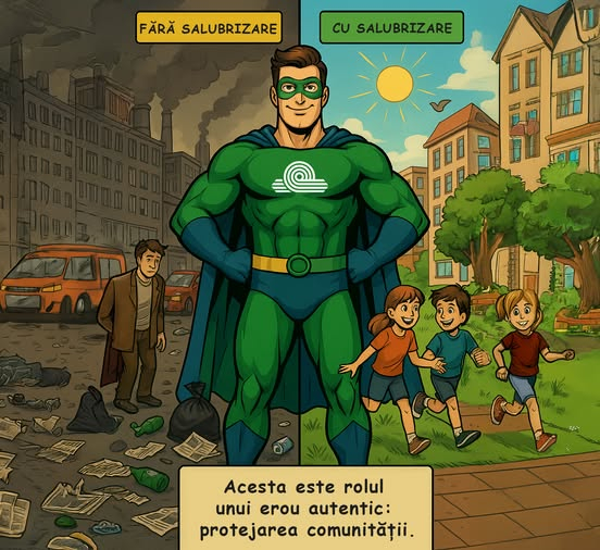Pilonul care menține orașul curat și sigur. Implicarea întregii comunități transformă orașul „în ACASĂ”!