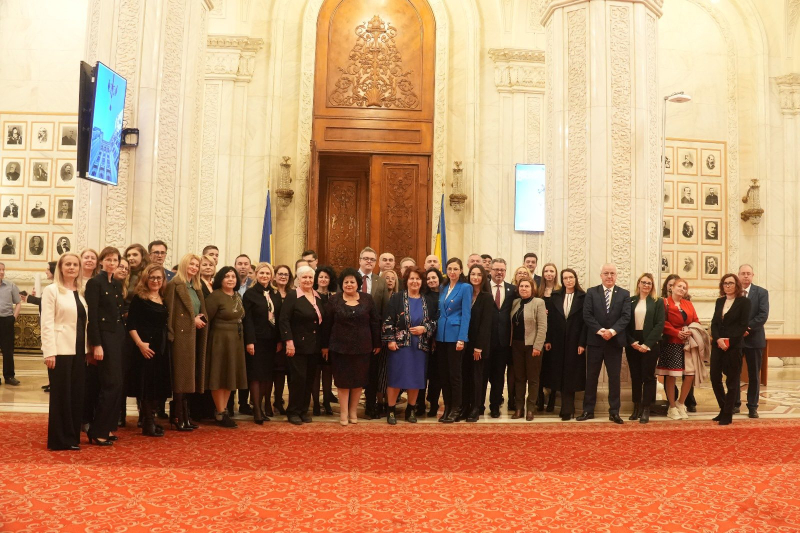 Doamna Mariana Gâju,  primarul comunei Cumpăna, premiată la prima ediție a Galei Administrației Publice