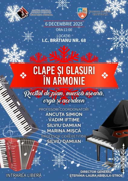 Muzică live, emoție autentică și surprize muzicale la pian, orgă și acordeon!