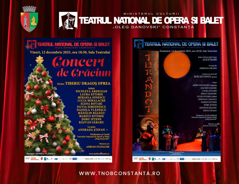 Spectacolele săptămânii la Teatrul Național de Operă și Balet „Oleg Danovski”
