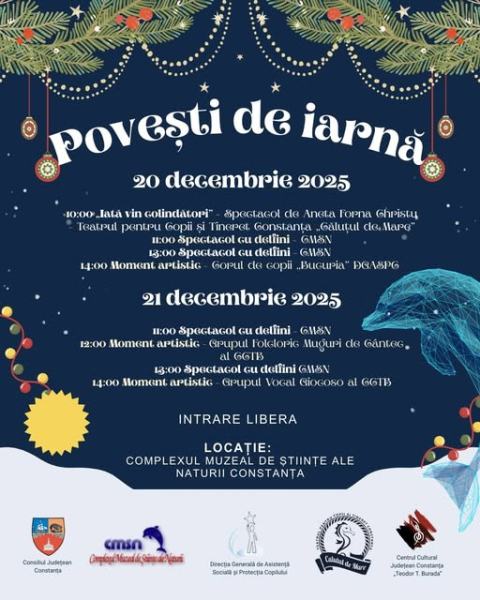 Povești de iarnă la Constanța!