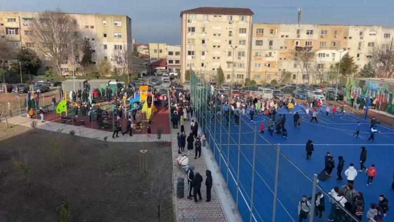 Constanța are, de astăzi, un nou spațiu modern destinat activităților sportive și recreative