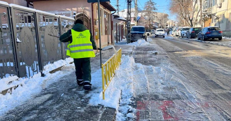 Intervențiile continuă pentru menținerea siguranței circulației