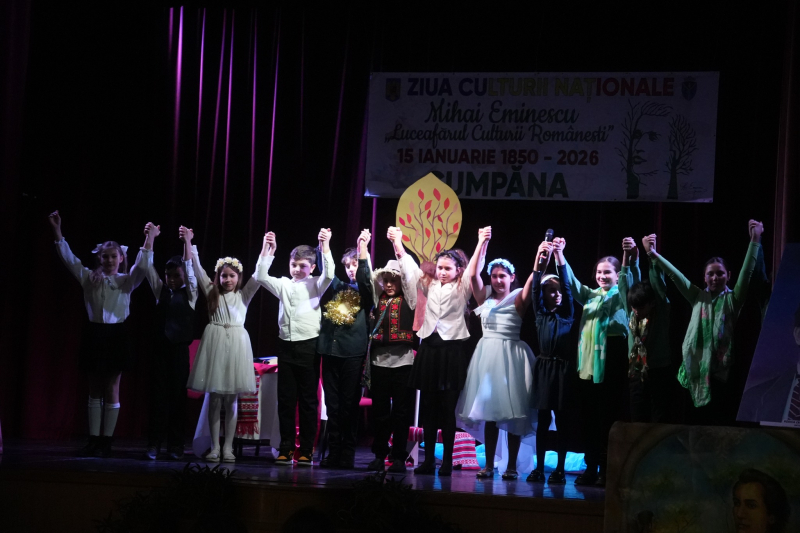 „S-a născut un Luceafăr”, spectacol dedicat Zilei  Culturii Naționale, în comuna Cumpăna
