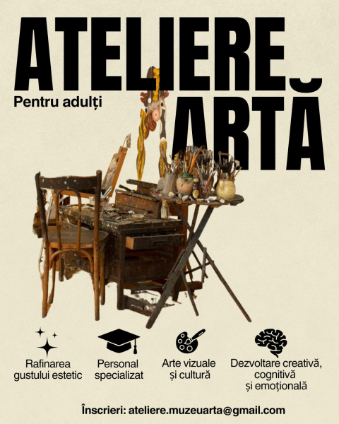 Vino să creezi, să explorezi și să te conectezi cu arta într-un spațiu viu și inspirant!