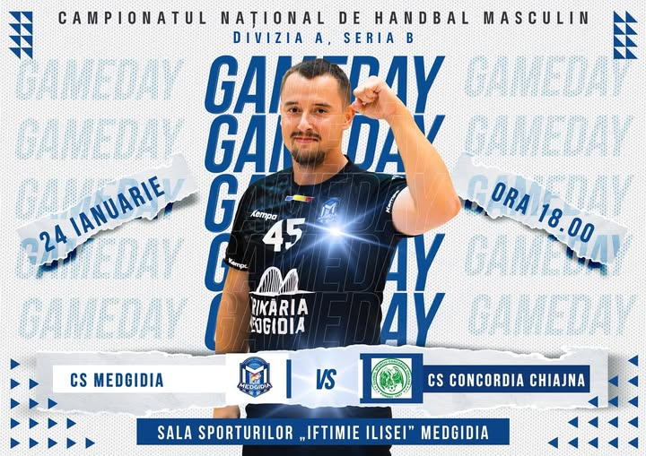 Sâmbătă e zi de handbal! CS Medgidia luptă pentru prima victorie acasă din 2026!