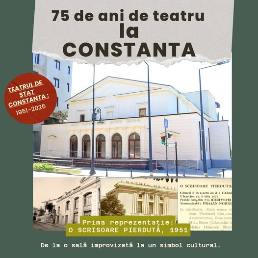 Teatrul care a pornit din nimic și a ajuns simbol cultural al Constanței!