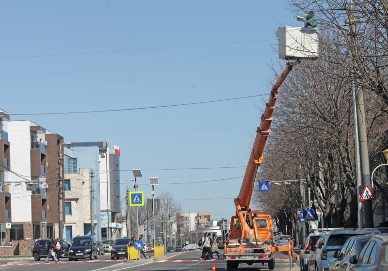 Lucrări programate pentru modernizarea iluminatului public în municipiul Constanța
