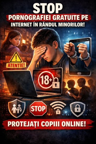 George Drăgan:„Protejați copiii de pornografia online  !!!”