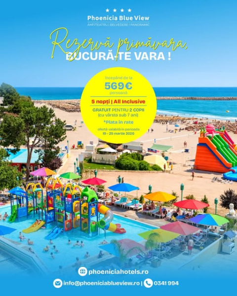 Rezervă primăvara, bucură-te vara!