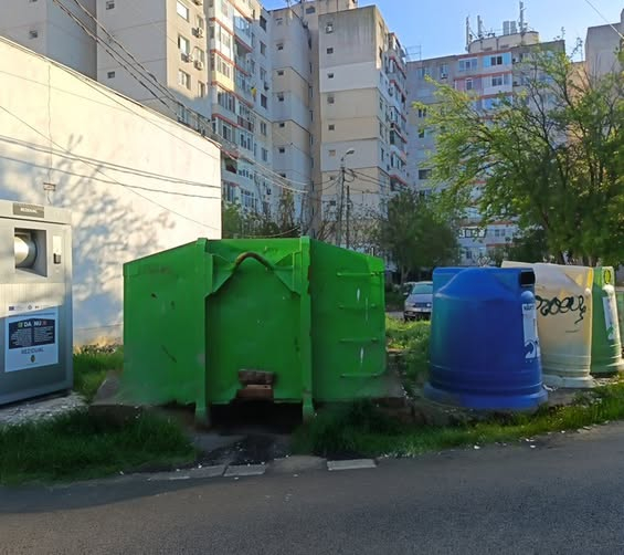 Locația containerului pentru deșeuri voluminoase în această săptămână