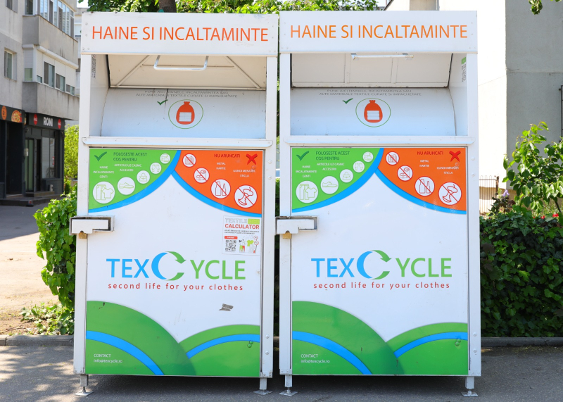 Primăria Municipiului Constanța pune la dispoziție 44 de containere speciale pentru colectarea deșeurilor textile