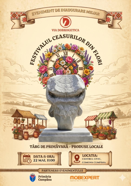 Primăria comunei Cumpăna și partenerii Via DobroGetica celebrează patrimoniul dobrogean