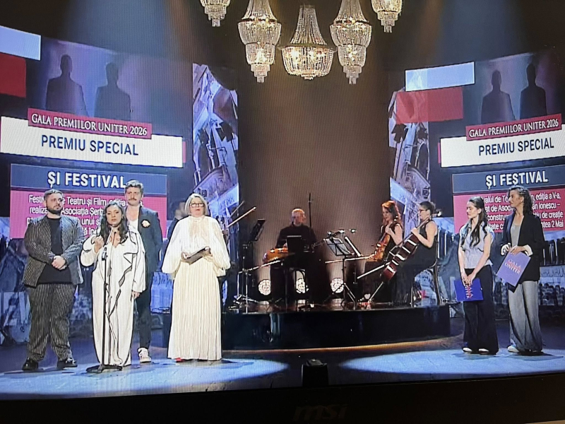 O seară de gală pentru Teatrul de Stat Constanța: Premiu Special, acordat de Senatul UNITER