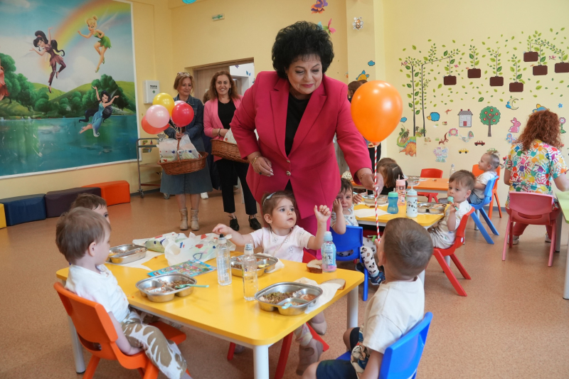 Daruri pentru antepreșcolarii comunei Cumpăna, în ajunul Zilei Internaționale a Copiilor