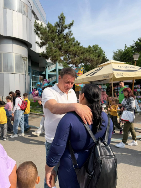 De Ziua Copilului, președintele CJ Constanța, Florin Mitroi, alături de cei mici la CMSN!