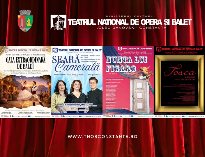 Săptămână de excepție la Teatrul Național de Operă și Balet „Oleg Danovski” Constanța