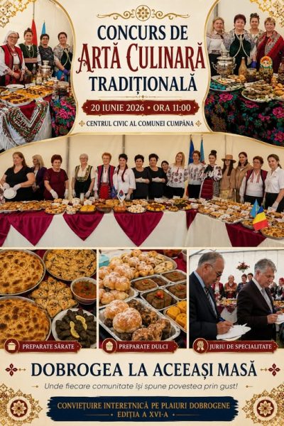 DOBROGEA, la aceeași MASĂ!