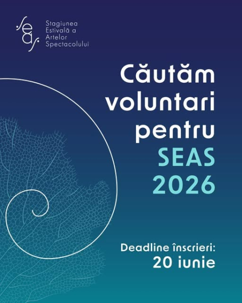 SEAS revine! Teatrul de Stat Constanța își mărește echipa de voluntari!