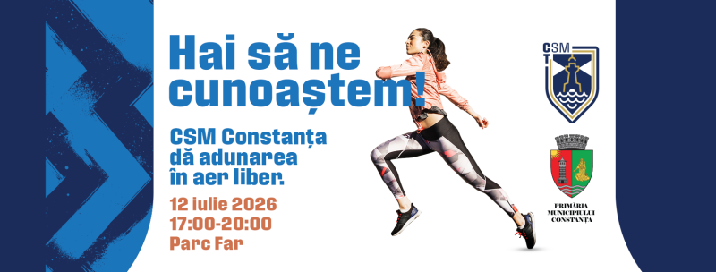 CSM Constanța vă invită la mișcare!