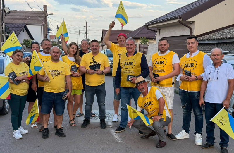 Campania „AUR Te Aude” continuă în fiecare zi, în mijlocul oamenilor!