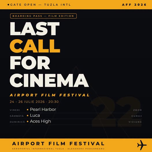 Trei seri, un ecran uriaș și o pistă de avioane transformată în cinematograf
