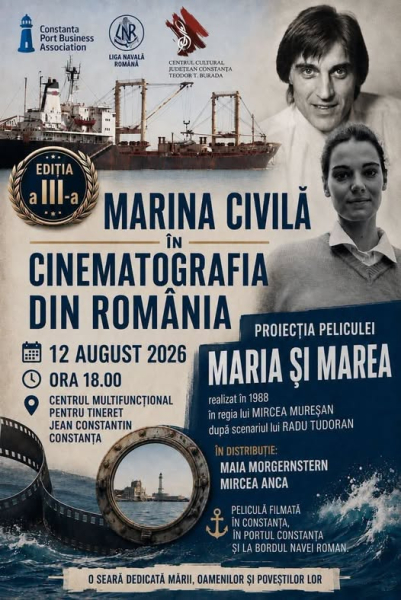 Maia Morgenstern vine la Constanța pentru proiecția filmului „Maria și marea”