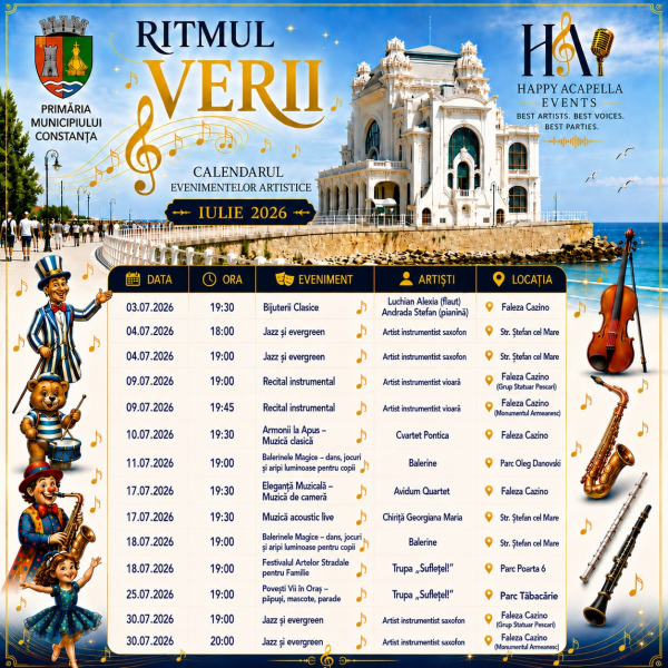Povești care prind viață în „Ritmul Verii”!