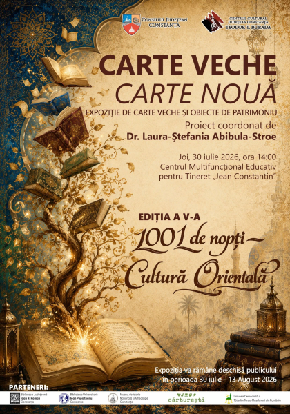 Carte veche – Carte nouă: „1001 de nopți” în pagini de patrimoniu