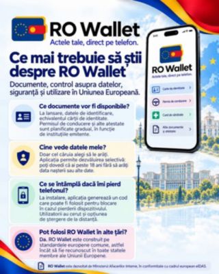 RO Wallet înseamnă mai mult decât un document pe telefon!