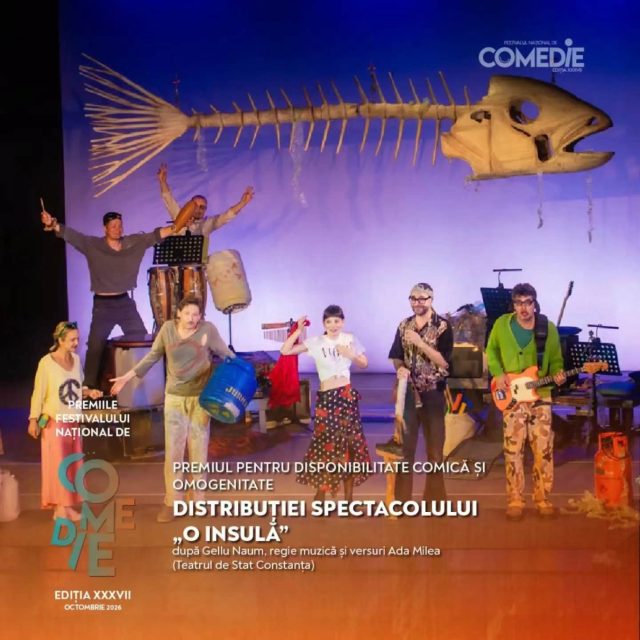 Premiu la Galați pentru „O insulă”, spectacolul Teatrului de Stat Constanța