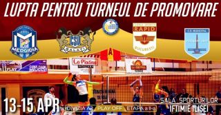 Începe Turneul de Volei - PLAY OFF Medgidia!