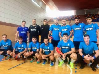 Handbaliștii CS Medgidia au disputat un meci de pregătire în companiaechipei CSU Galați
