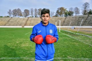 Gianer Curt Omer - debut la Campionatul Național de Box - Cadeți